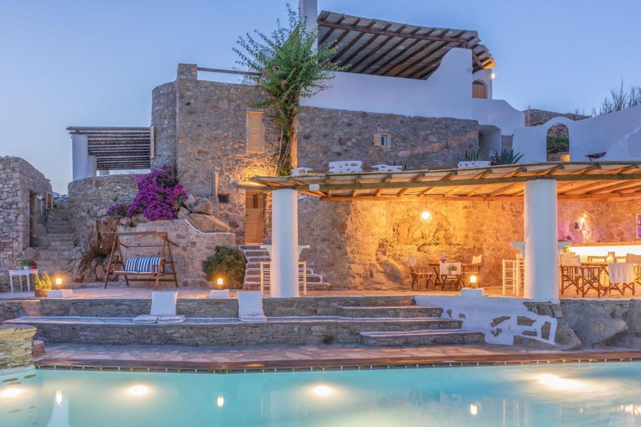 Anerousses Mykonian Traditional Houses Houlakia  Exteriör bild